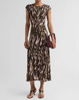 Miranda Dress in Printed Jersey