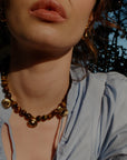 Bernadette Beaded Necklace - Tiger’s Eye