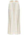 Stretch Silk Satin Pant
