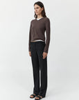 Fine Merino V Neck Sweater