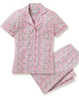 Pima Crop Pajama Set