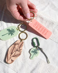 Palm Tree Bag Charm