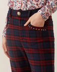 Bunny Berry Plaid Pant
