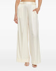 Stretch Silk Satin Pant