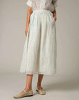 Mimi Calf Chanderi Skirt