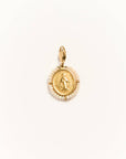 Santa Maria Medal Charm