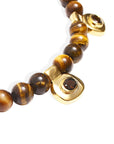 Bernadette Beaded Necklace - Tiger’s Eye