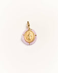Santa Maria Medal Charm