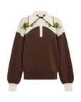 Lasso Knit Polo Chocolate