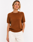 RD Sweater 1/4 Cinnamon Tea