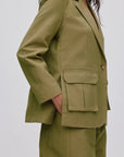 SABILA- Soft tailoring cargo jacket