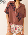 Alix of Bohemia Steve Shirt with shorts