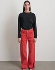 Charlot Split Hem Jean