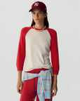 Cashmere Baseball Tee