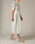 Mimi Calf Chanderi Skirt