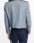 Dorothee Schumacher Sleek Statement Jacket Full Body Back Side