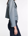 Dorothee Schumacher Sleek Statement Jacket Side View