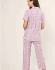 Pima Crop Pajama Set