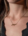 Fuck Script Necklace