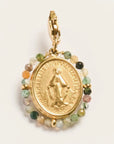 Santa Maria Medal Charm