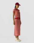 Gingham Long Skirt