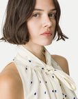 top in glitter taffeta
