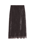 Ava Sequin and Lace Midi Skirt