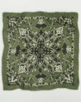 Wool Silk Bandana Scarf