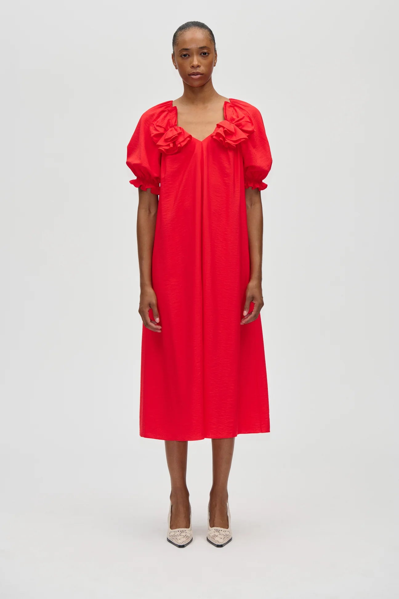 Puff Sleeve Dress – Sartina