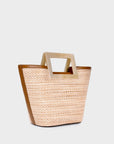 Riviera Raffia Tote
