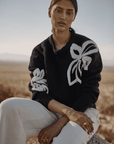 The Hibiscus Embroidered Sweater