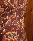 Close up image of the patter on the Alemais Seraphina Midi Dress.