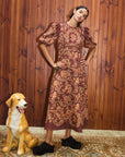 The Alemais Seraphina Midi Dress. Sustainable.