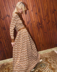 Alemais Sustainable Stefanie Knit Shirt Dress.