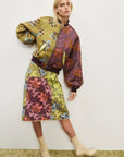 Adriana Jacquard Bomber Jacket by Alemais. With matching Skirt the Adriana Jacquard Skirt.