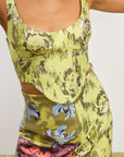 Close up of the Alemais Adriana Jacquard Skirt