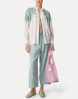Botanical Embroidery Bohemian Shirt