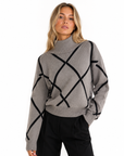 Mockneck Sweater 1/1 Fresh Pepper 46