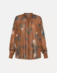 Silk Cotton Bohemian Shirt