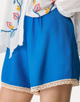 Lace Twill Short
