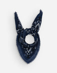 Wool Silk Bandana Scarf