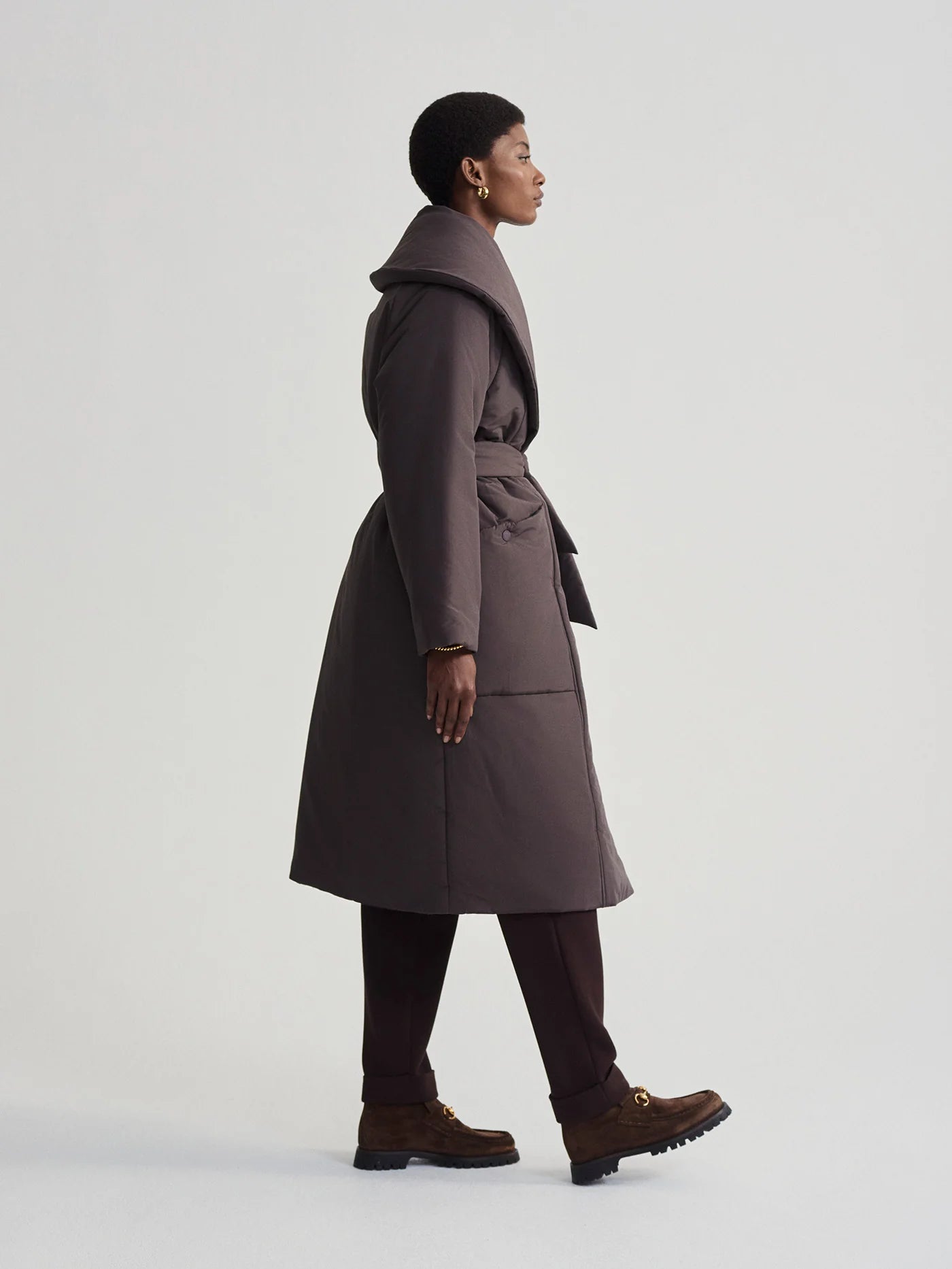 Ana Long Wrap Coat | A local dress shop | Sartina