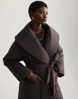 Ana Long Wrap Coat