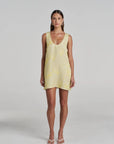 FLORA MINI DRESS - MAGNOLIA