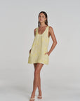 FLORA MINI DRESS - MAGNOLIA