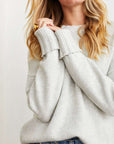 Mila Cashmere Crewneck Sweater