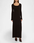 Wide Rib Knit Dress