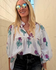 Violet Classic Blouse