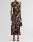 Miranda Dress in Printed Jersey
