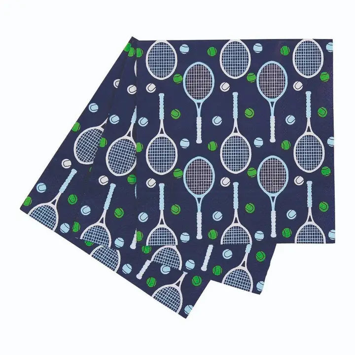 Tennis Paper Cocktail Napkins (Pack of 25)